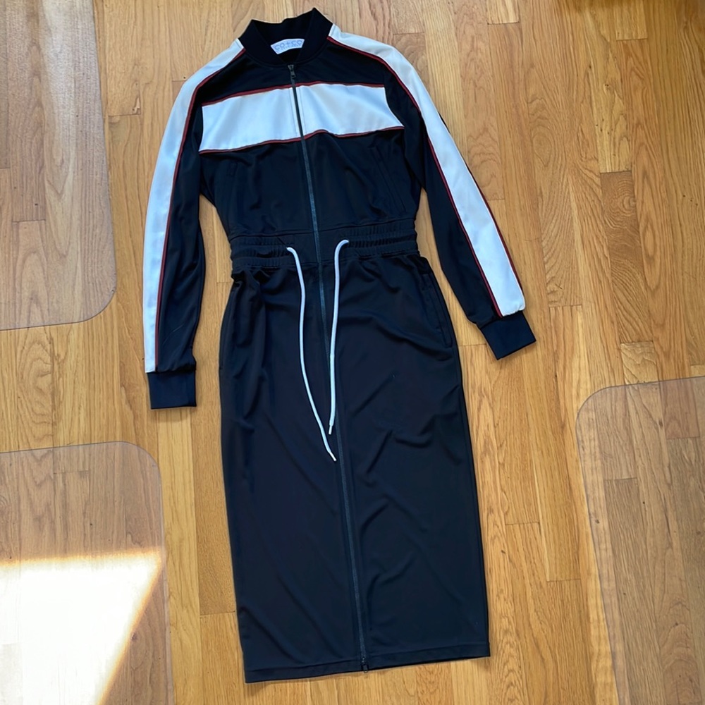 Co + Co by Coco Rocha long track jacket